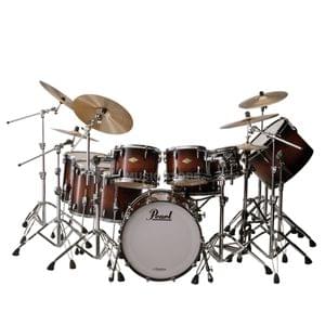 Pearl MCT924XEDPC 310 Brooklyn Burst Hybrid Shell Pack Master Maple Complete Drum Set